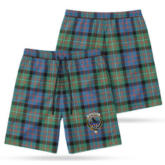 MacDonnell of Glengarry Ancient Tartan Crest Men's Beach Shorts