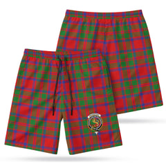 MacKintosh Modern Tartan Crest Men's Beach Shorts