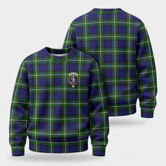 Bannerman Tartan Crest Sweater