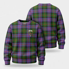 Blair Modern Tartan Crest Sweater