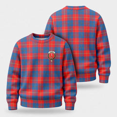 Blane Tartan Crest Sweater