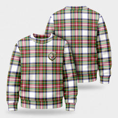 Dennistoun Tartan Crest Sweater