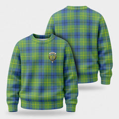 Johnstone Ancient Tartan Crest Sweater