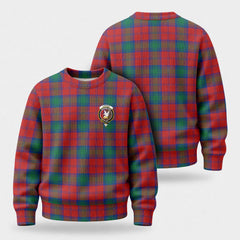 Lindsay Modern Tartan Crest Sweater