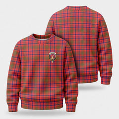 Lumsden Modern Tartan Crest Sweater