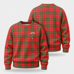 MacAulay Modern Tartan Crest Sweater