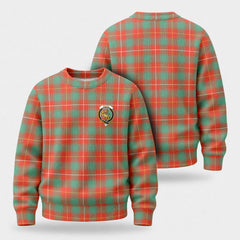 MacFie Ancient Tartan Crest Sweater