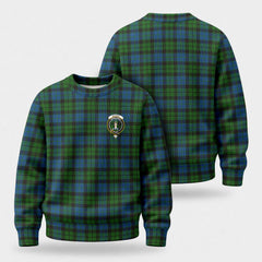 MacKay Modern Tartan Crest Sweater