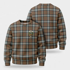 MacLaren Weathered Tartan Crest Sweater