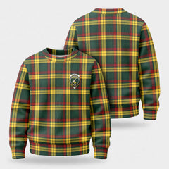 MacMillan Old Modern Tartan Crest Sweater