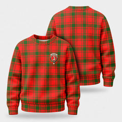 MacQuarrie Tartan Crest Sweater