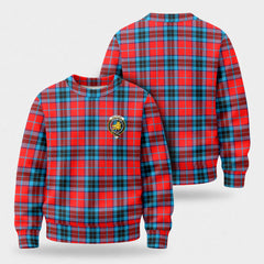MacTavish Modern Tartan Crest Sweater