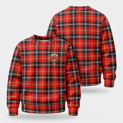 Majoribanks Tartan Crest Sweater