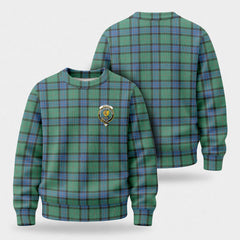 Sinclair Hunting Ancient Tartan Crest Sweater