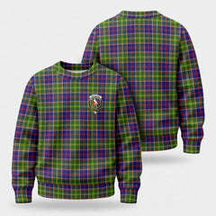 Whiteford Tartan Crest Sweater