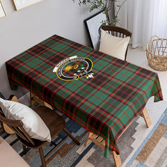 Buchan Ancient Tartan Crest Tablecloth