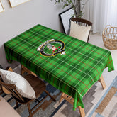 Clephan (or Clephane) Tartan Crest Tablecloth