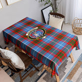 Dalmahoy Tartan Crest Tablecloth