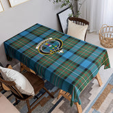 Fergusson Ancient Tartan Crest Tablecloth