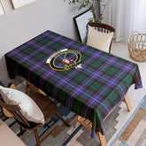 Guthrie Modern Tartan Crest Tablecloth