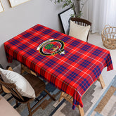 Hamilton Modern Tartan Crest Tablecloth