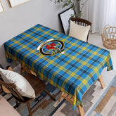 Laing Tartan Crest Tablecloth