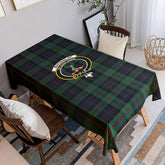 MacKinlay Modern Tartan Crest Tablecloth