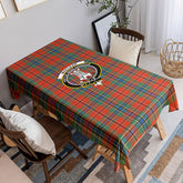 MacLean of Duart Ancient Tartan Crest Tablecloth