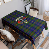 MacLeod of Harris Modern Tartan Crest Tablecloth