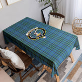 Matheson Hunting Ancient Tartan Crest Tablecloth