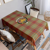 McGillivray Hunting Ancient Tartan Crest Tablecloth