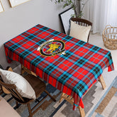 McTavish Modern Tartan Crest Tablecloth