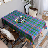 Pitcairn Hunting Tartan Crest Tablecloth