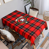 Ramsay Modern Tartan Crest Tablecloth