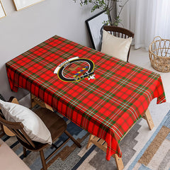 Scott Modern Tartan Crest Tablecloth