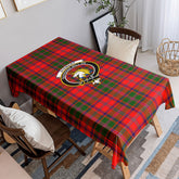 Stewart of Appin Modern Tartan Crest Tablecloth