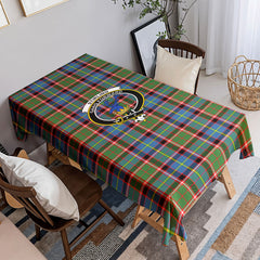Stirling (of Cadder-Present Chief) Tartan Crest Tablecloth