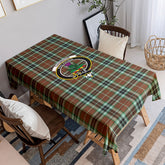 Thomson Hunting Modern Tartan Crest Tablecloth