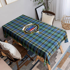Weir Ancient Tartan Crest Tablecloth