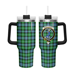 Arbuthnot Ancient Tartan Crest 40 oz Insulated Tumbler with Handle