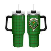 Don Tartan Crest 40 oz Insulated Tumbler with Handle