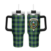 Haliburton Tartan Crest 40 oz Insulated Tumbler with Handle