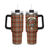 Innes Ancient Tartan Crest 40 oz Insulated Tumbler with Handle