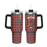 MacDuff Ancient Tartan Crest 40 oz Insulated Tumbler with Handle