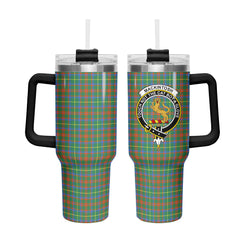 MacKintosh Hunting Ancient Tartan Crest 40 oz Insulated Tumbler with Handle