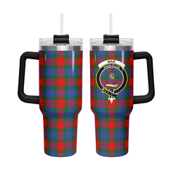 Mar Tartan Crest 40 oz Insulated Tumbler with Handle
