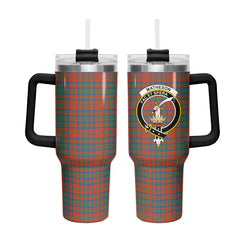 Matheson Ancient Tartan Crest 40 oz Insulated Tumbler with Handle
