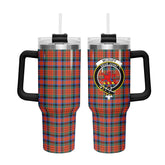McDuff Ancient Tartan Crest 40 oz Insulated Tumbler with Handle