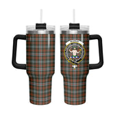 Murray of Atholl Weathered Tartan Crest 40 oz Insulated Tumbler with Handle