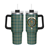 Scott Green Ancient Tartan Crest 40 oz Insulated Tumbler with Handle